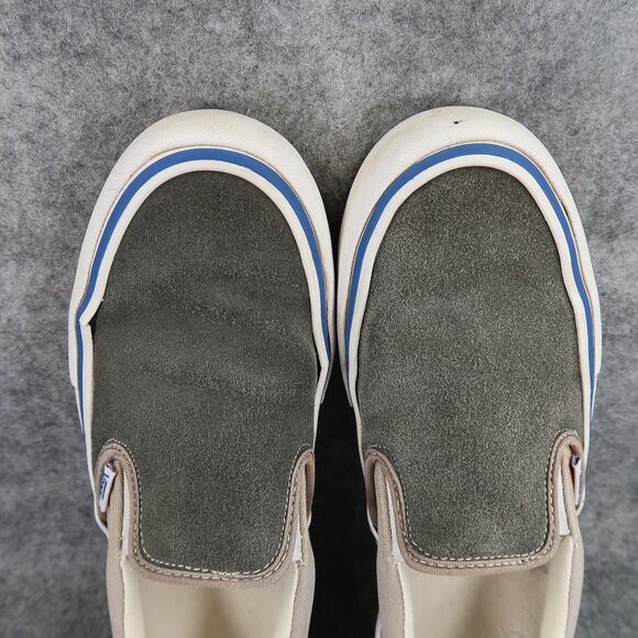 Vans Shoes Mens 7 Sneaker OG Slip On 59 Suede Canvas Skate Casual Ultracush Gray - Picture 7 of 14